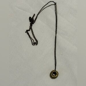 Verameat cruller charm necklace